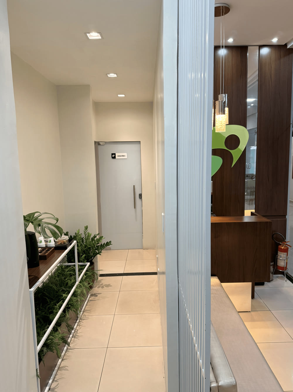 Corredor interno, Clínica Fisio+